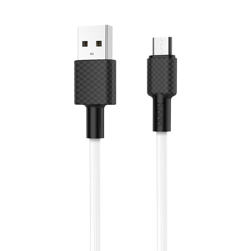 Дата-кабель Hoco X29 USB-MicroUSB, 1 м, белый