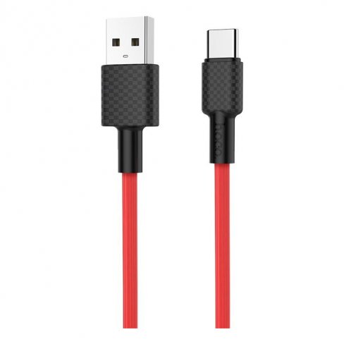 Дата-кабель Hoco X29 USB-Type-C, 1 м (красный)