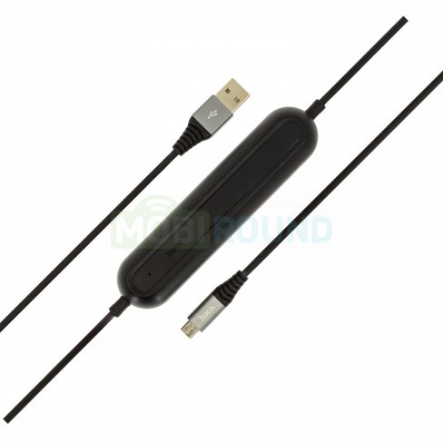 Дата-кабель Hoco U22 U Be Battery Cable USB-MicroUSB со встроенным аккумулятором 2000 мАч, 1.2 м