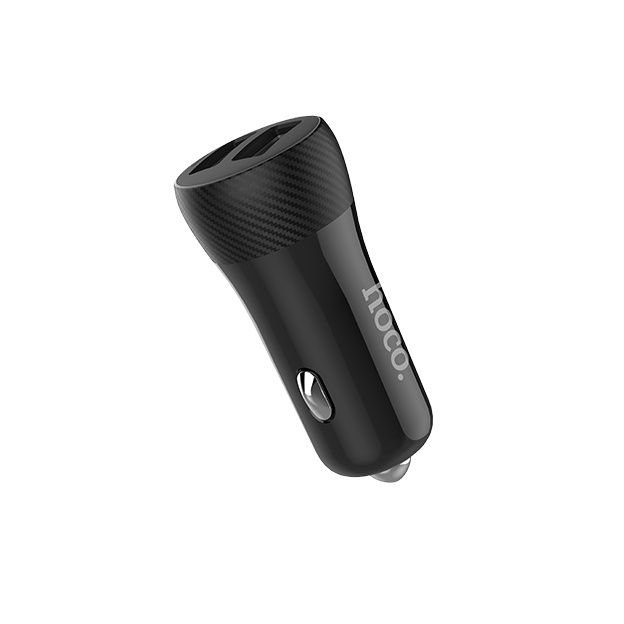 Автомобильное зарядное устройство (АЗУ) Hoco Z21 QC 3.0 (2 USB) 3.4 А, черный