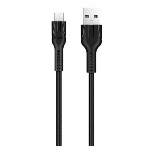Дата-кабель Hoco U31 Benay USB-MicroUSB, 1 м (черный)