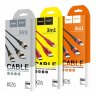 Дата-кабель Hoco X26 Xpress (3 в 1) USB-MicroUSB/Lightning/Type-C, 1 м