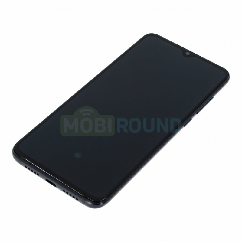 Дисплей для Xiaomi Mi 9 Lite (в сборе с тачскрином) в рамке, черный, AAA