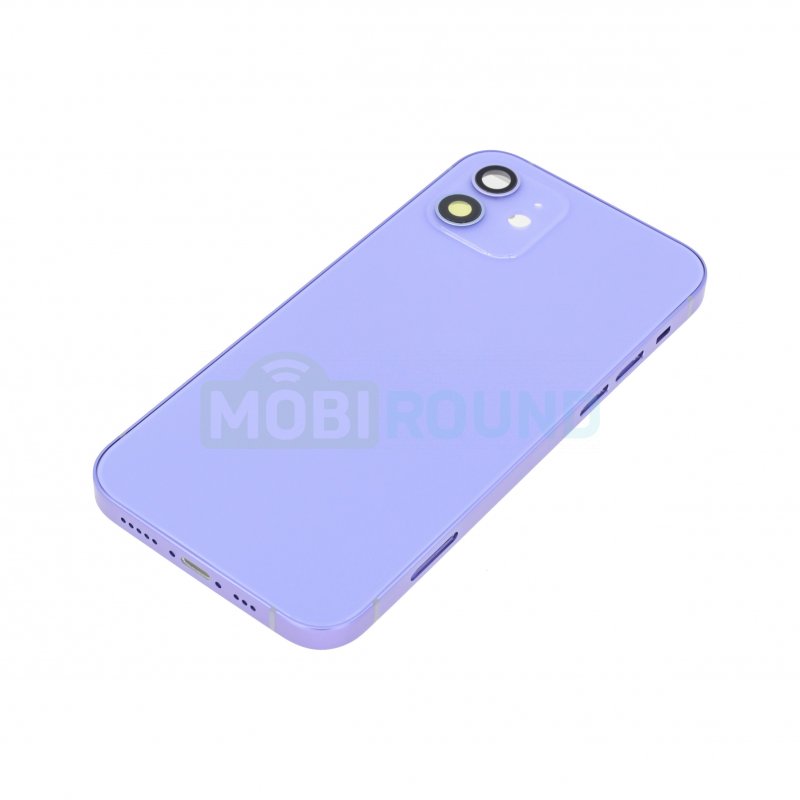 Корпус для Apple iPhone 12, фиолетовый, AAA