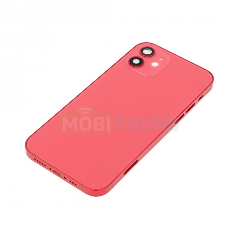 Корпус для Apple iPhone 12, красный, AAA
