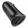 Автомобильное зарядное устройство (АЗУ) Hoco Z39 QC 3.0 (2 USB), 3 А