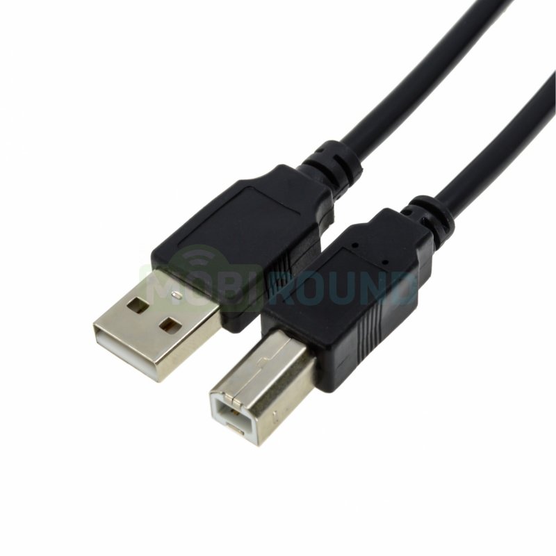 Кабель USB 2.0 для принтера USB (Type-A)-USB (Type-B) Длина: 1.5 м, черный
