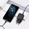 Сетевое зарядное устройство (СЗУ) Hoco C77A (2 USB) + кабель Lightning, 2.4 А