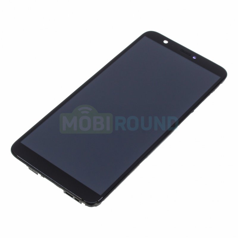 Дисплей для Huawei P Smart 4G (FIG-LX1) (в сборе с тачскрином) в рамке, черный, AAA