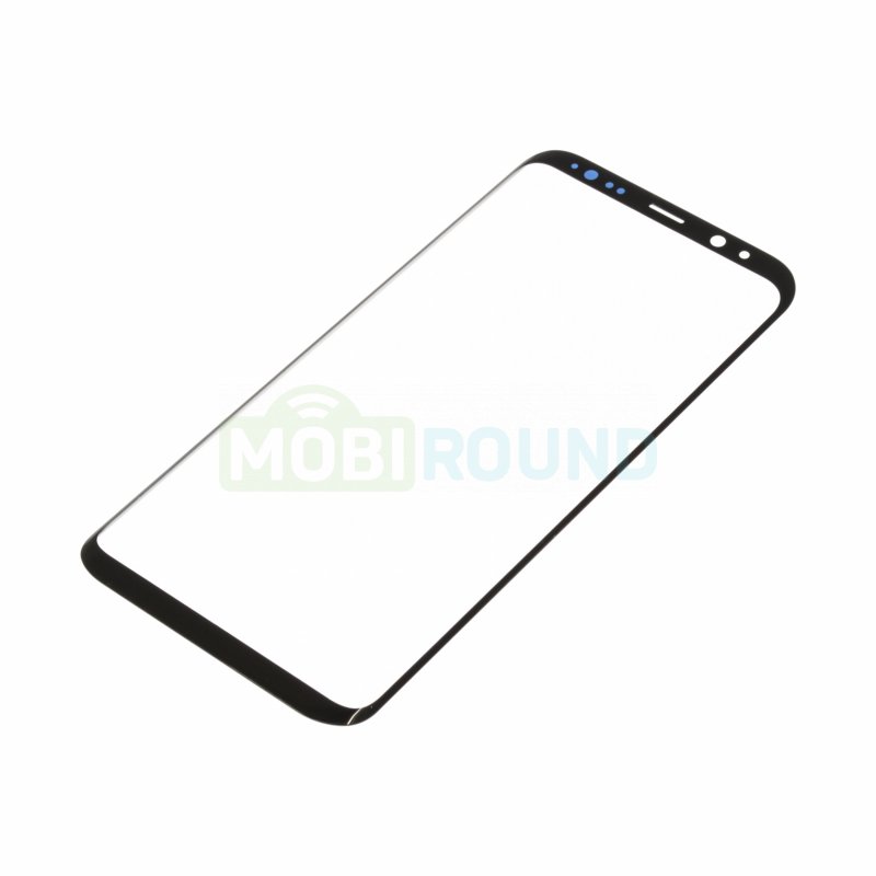 Стекло модуля + OCA для Samsung G955 Galaxy S8+, черный