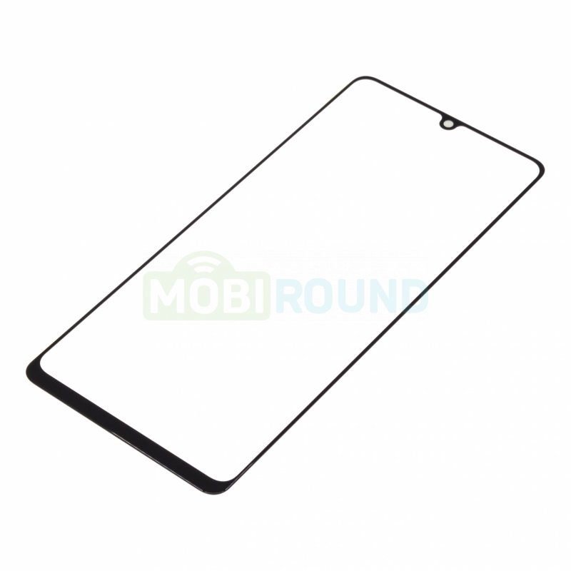 Стекло модуля для Samsung A426 Galaxy A42 5G, черный, AAA