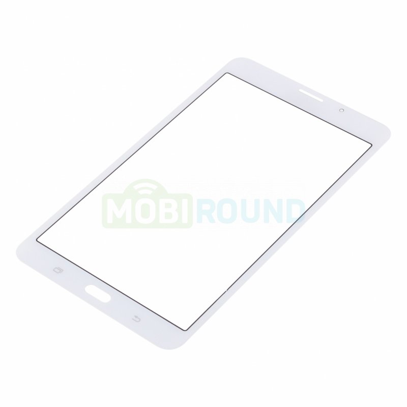 Стекло модуля для Samsung T285 Galaxy Tab A 7.0 LTE, белый, AAA