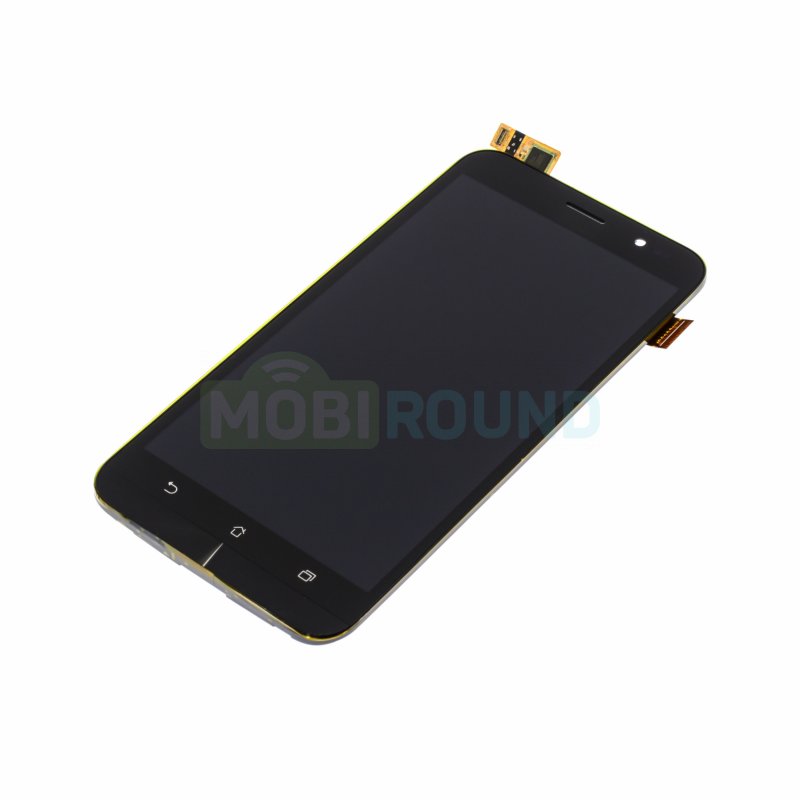 Дисплей для Asus ZenFone Go (ZB552KL) (в сборе с тачскрином) в рамке, черный