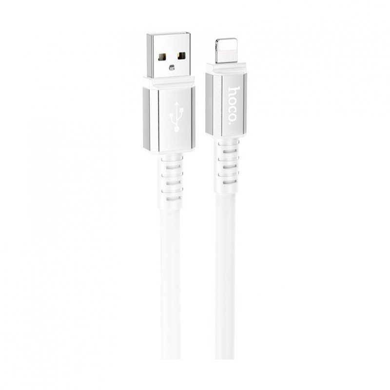 Дата-кабель Hoco X85 USB-Lightning, 1 м, белый