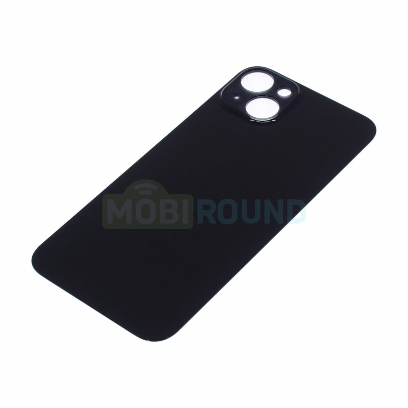 Задняя крышка для Apple iPhone 14 Plus (с широким отверстием) черный, AAA
