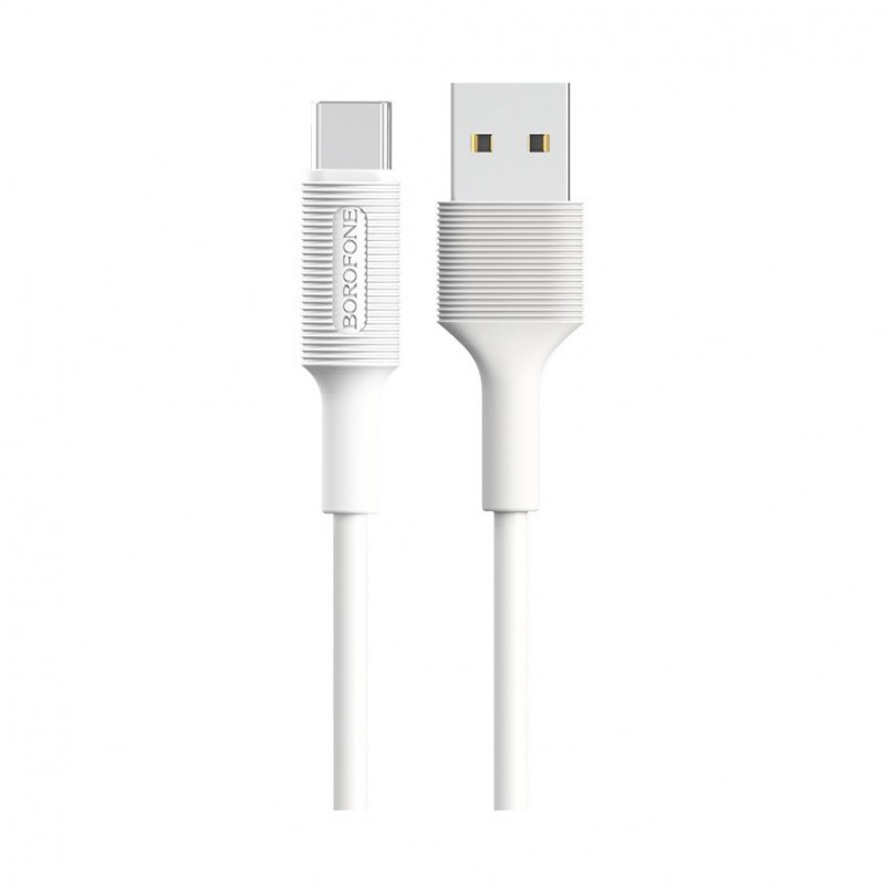 Дата-кабель Borofone BX1 USB-Type-C, 1 м, белый