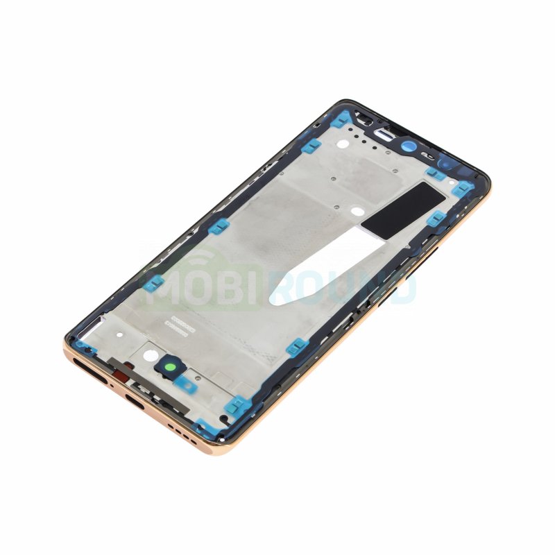 Рамка дисплея для Realme 11 Pro 5G / 11 Pro Plus 5G (в сборе) золото