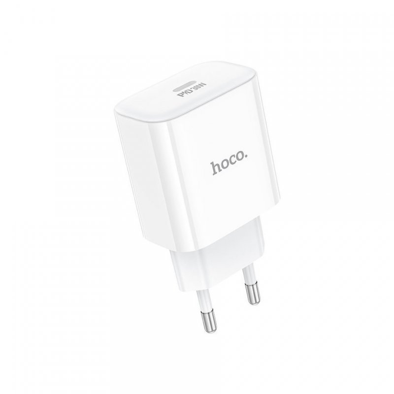 Сетевое зарядное устройство (СЗУ) Hoco C76A Pro (Type-C PD) 30 Вт/3 А, белый