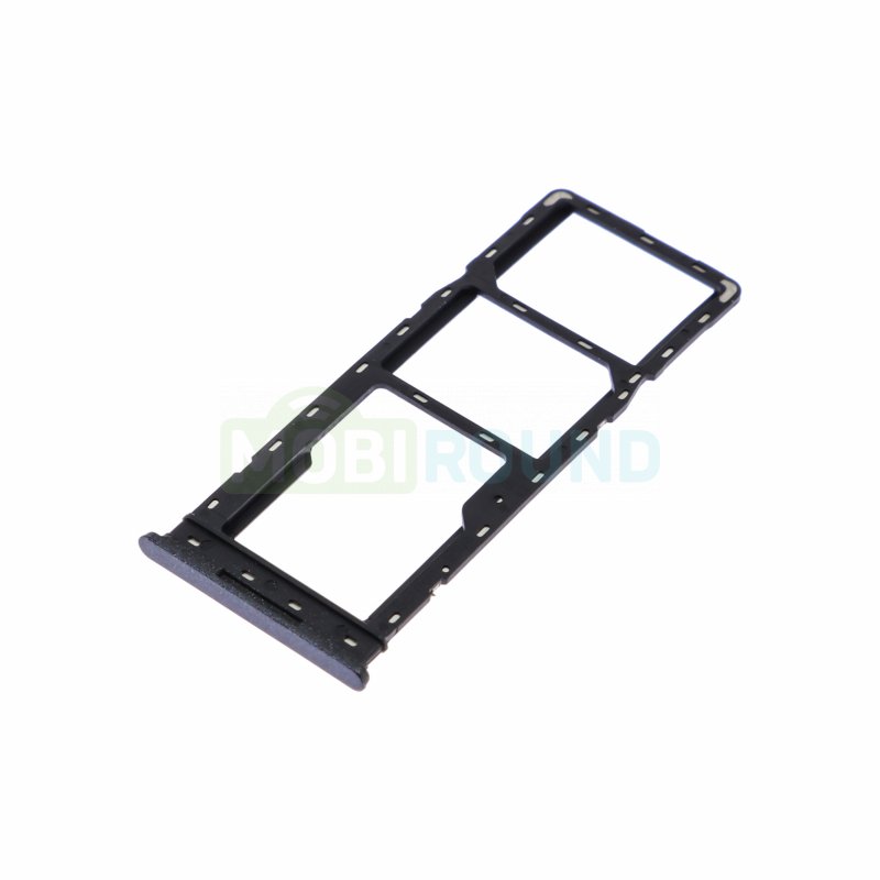 Держатель сим карты (SIM) для Tecno Spark Go (2024) 4G / Spark 20 4G, черный
