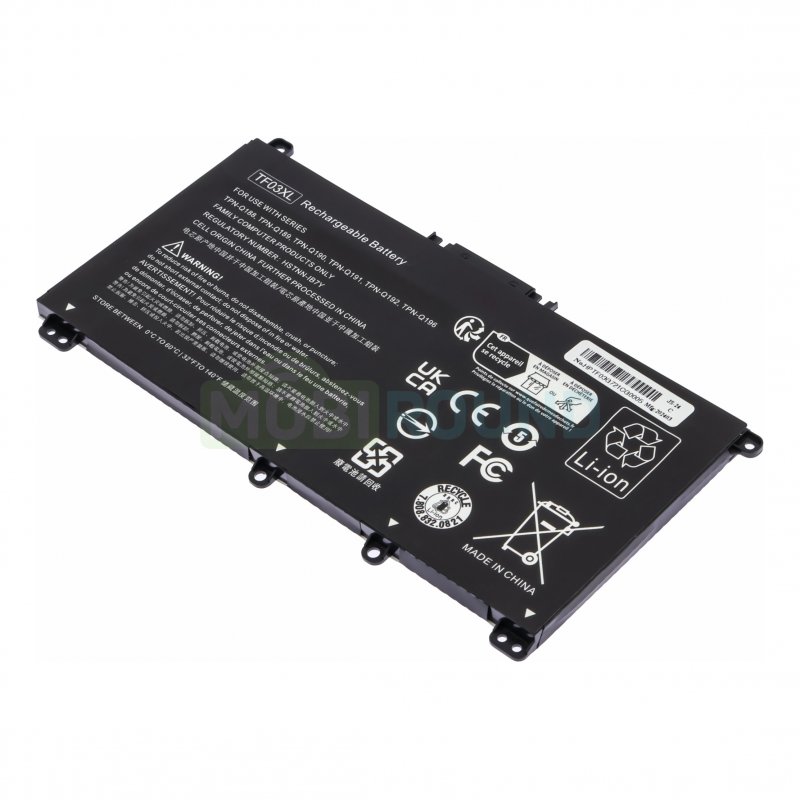 Аккумулятор для ноутбука HP Pavilion 15-cc / Pavilion 17-ar (TF03XL) 11.55 В, 3630 мАч