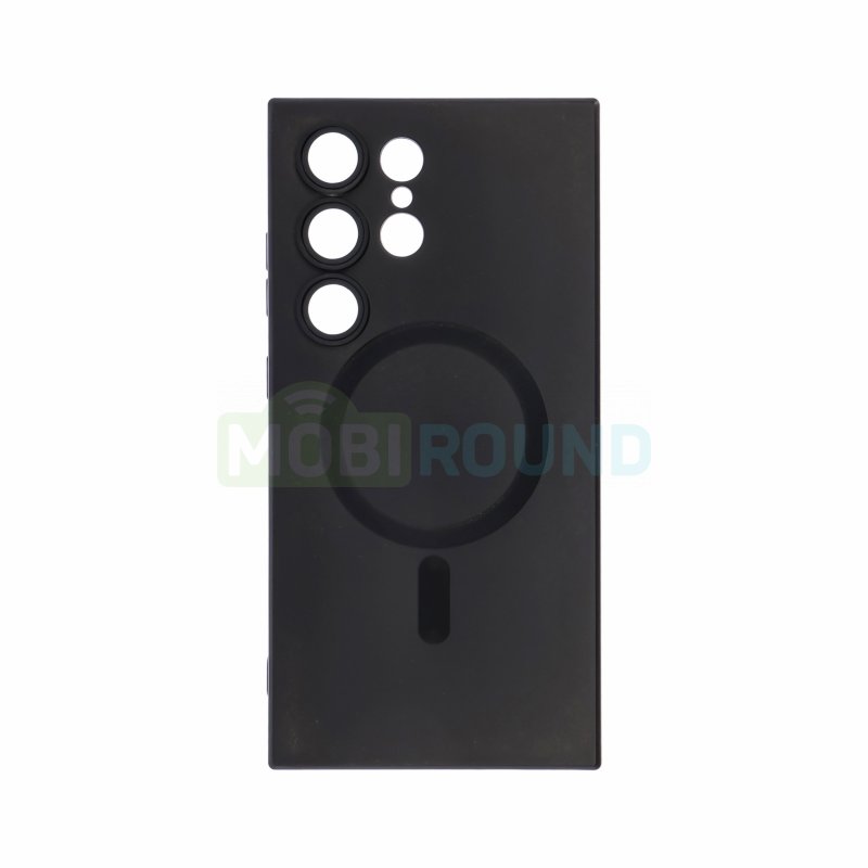 Силиконовый чехол Activ SM020 (MagSafe) для Samsung S928 Galaxy S24 Ultra, черный