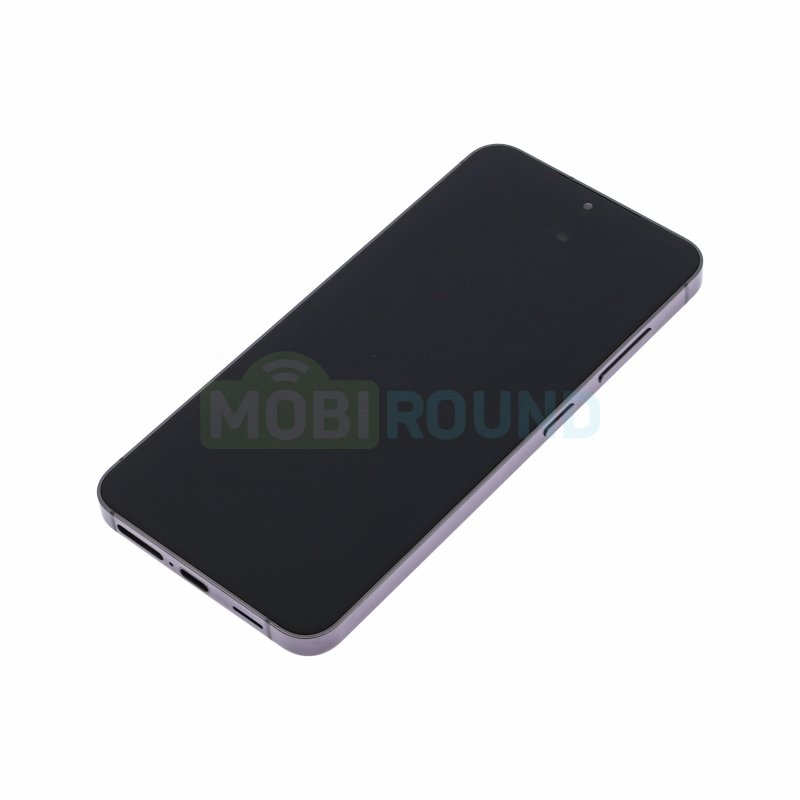 Дисплей для Samsung S921 Galaxy S24 (в сборе с тачскрином) в рамке, черный, AAA