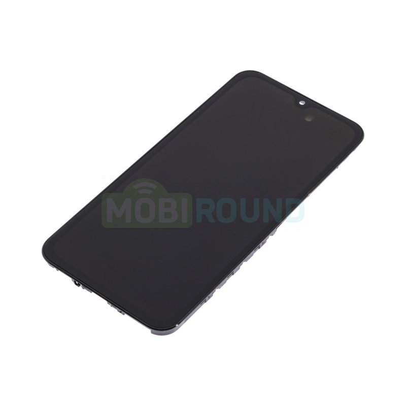 Дисплей для Samsung A155 Galaxy A15 4G / A156 Galaxy A15 5G (в сборе с тачскрином) в рамке, черный, AAA