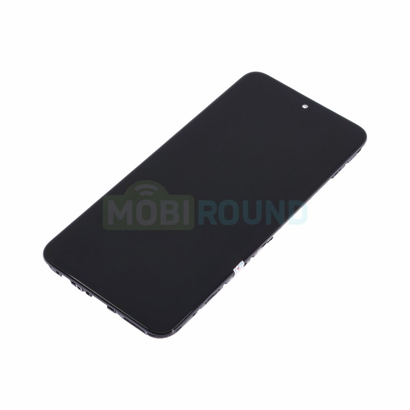 Дисплей для Honor X7b 4G (в сборе с тачскрином) в рамке, черный, AA