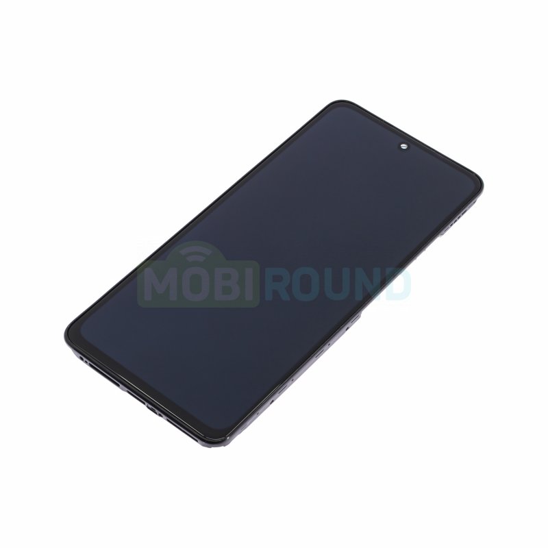 Дисплей для Xiaomi Redmi Note 11 Pro 4G / Redmi Note 11 Pro 5G / POCO X4 Pro 5G (в сборе с тачскрином) в рамке, черный, 100%