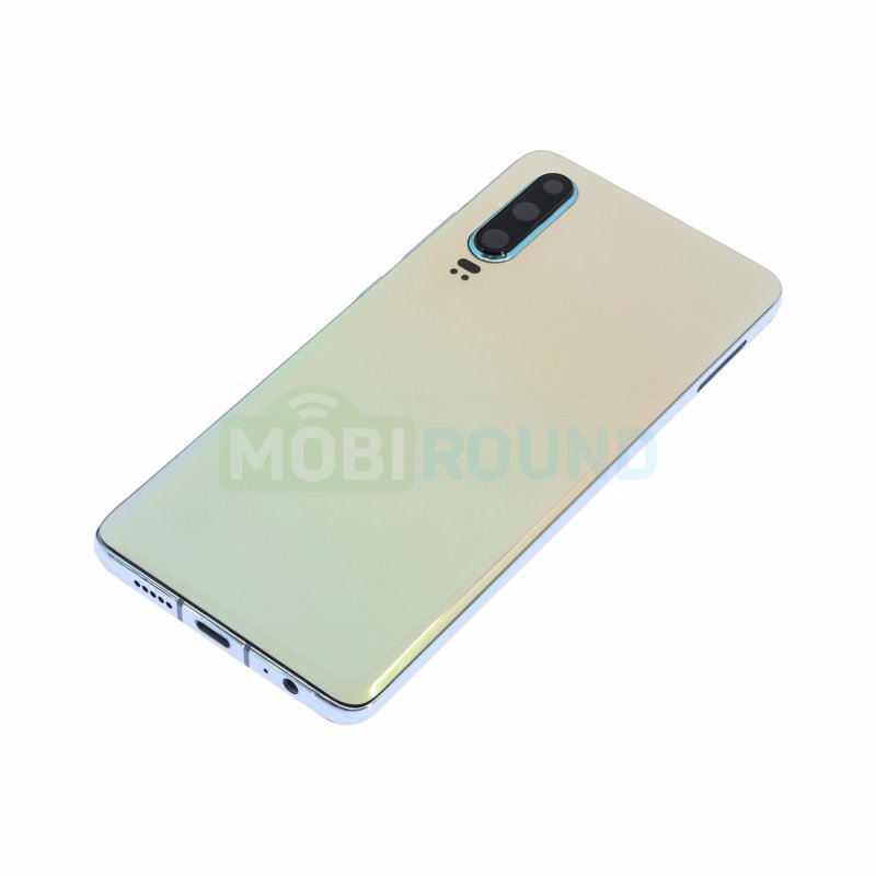 Корпус для Huawei P30 4G (ELE-L29) белый (перламутр)