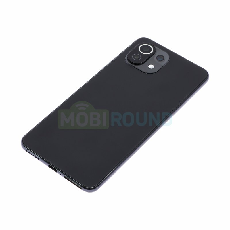 Корпус для Xiaomi Mi 11 Lite 4G / Mi 11 Lite 5G / Mi 11 Lite NE 5G, черный, AAA
