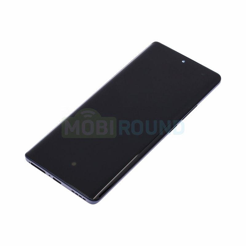 Дисплей для Infinix HOT 50 Pro Plus 4G (в сборе с тачскрином) в рамке, черный, AAA