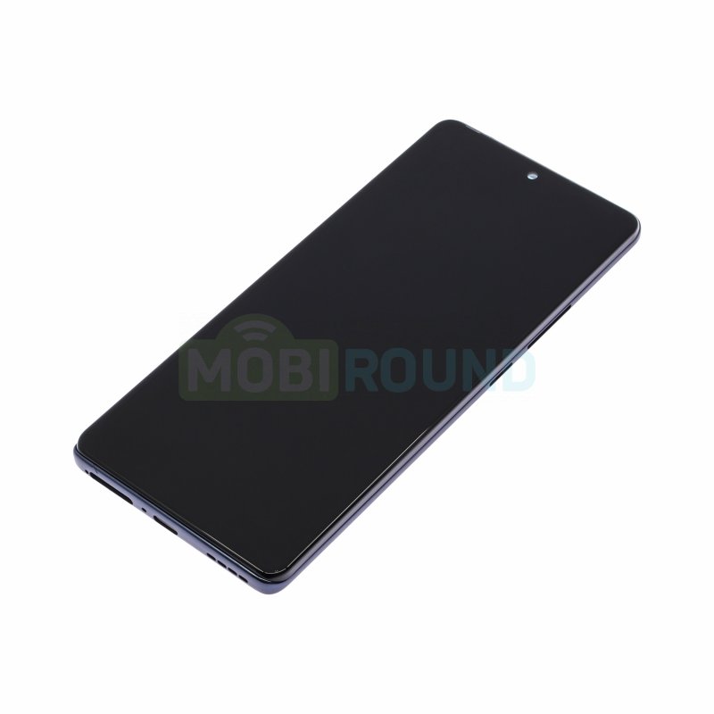Дисплей для Infinix HOT 50 Pro Plus 4G (в сборе с тачскрином) в рамке, черный, AA