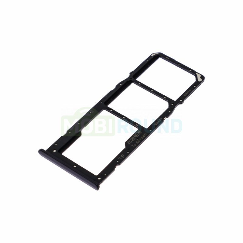 Держатель сим карты (SIM) для Realme 6 / 6S, черный