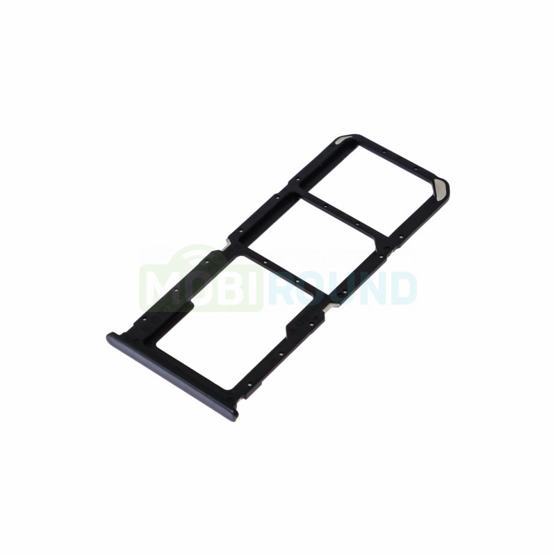 Держатель сим карты (SIM) для OPPO A74 5G, черный
