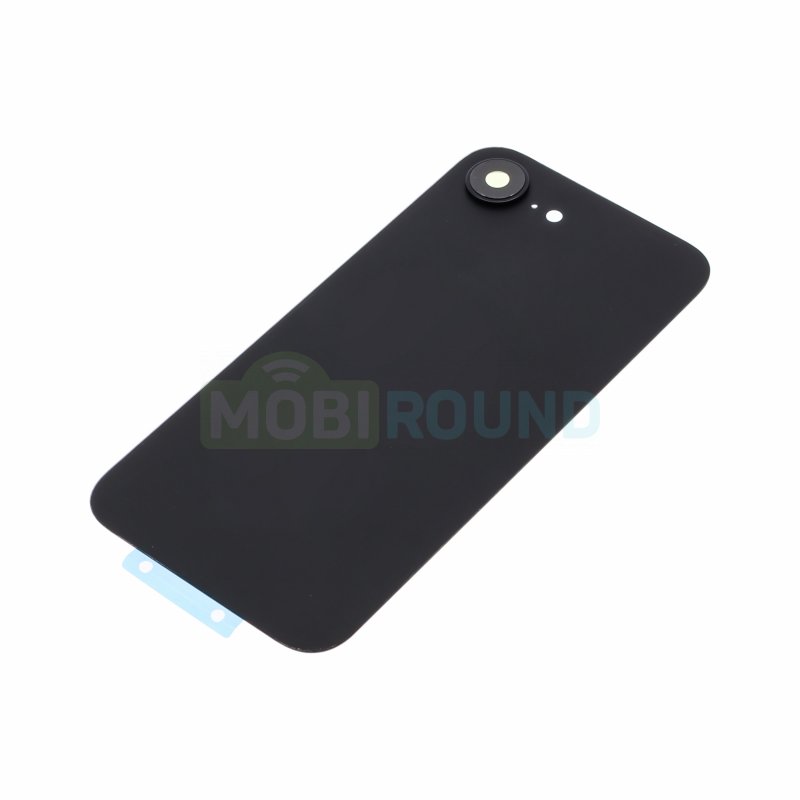 Задняя крышка для Apple iPhone 16e (в сборе со стеклом камеры) черный, AAA