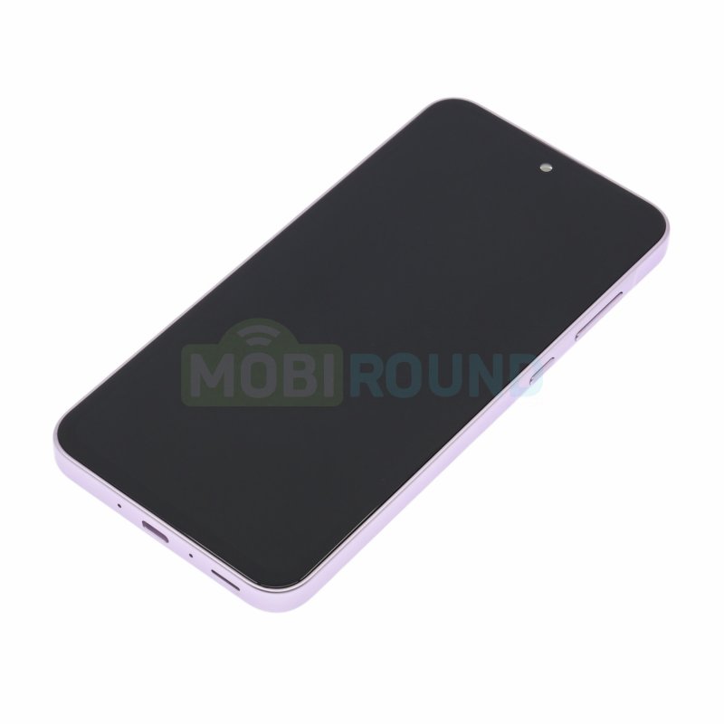 Дисплей для Samsung A356 Galaxy A35 5G (в сборе с тачскрином) в рамке, фиолетовый, TFT