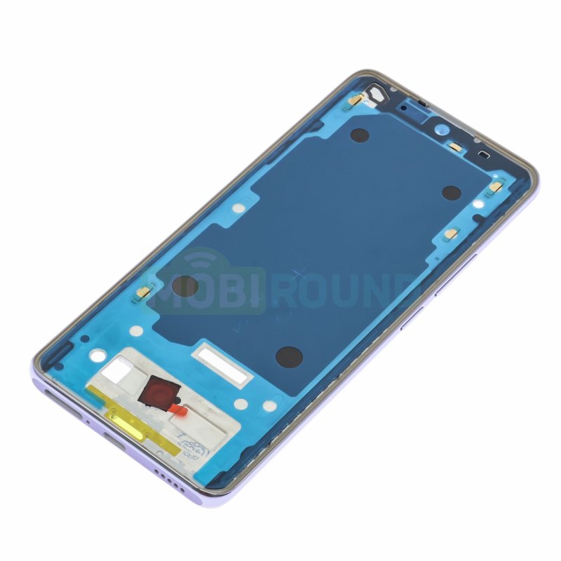 Рамка дисплея для Xiaomi Redmi Note 14 Pro Plus 5G (в сборе) фиолетовый