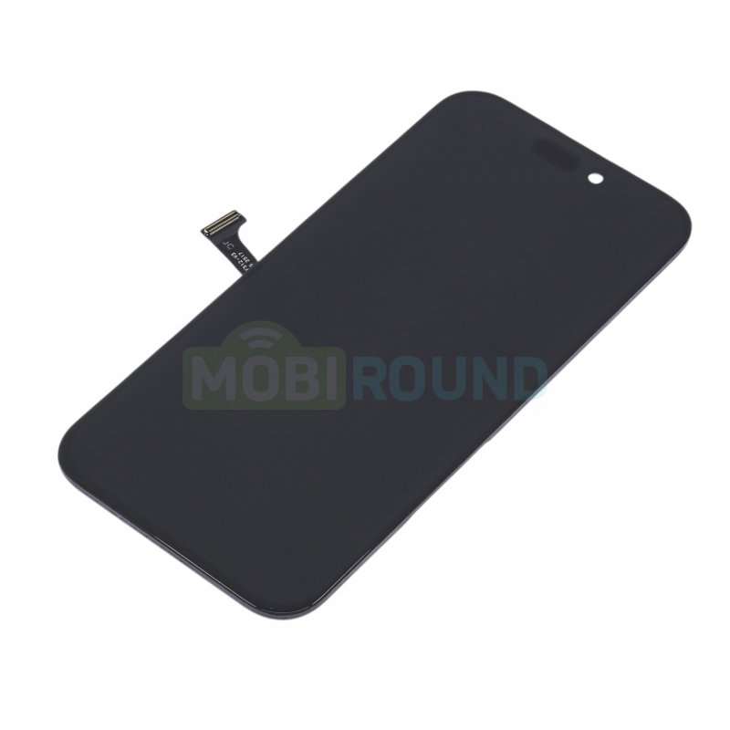 Дисплей для Apple iPhone 15 Pro (в сборе с тачскрином) (не требуется прошивка) черный, TFT