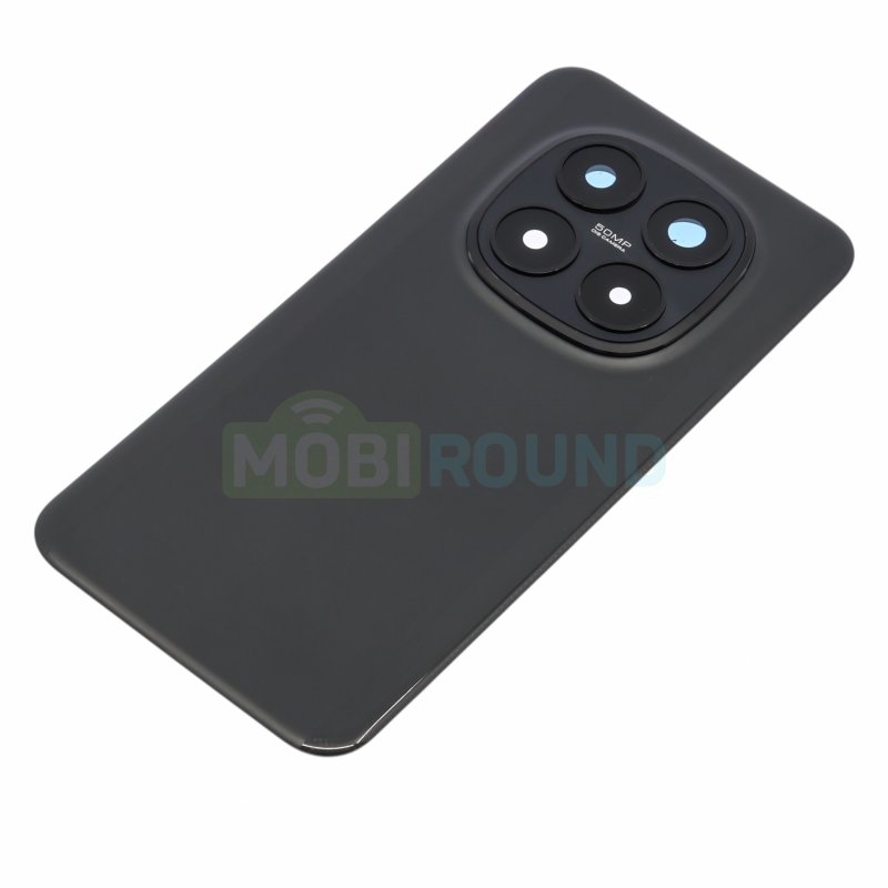 Задняя крышка для POCO M8 Pro 5G, черный, AAA