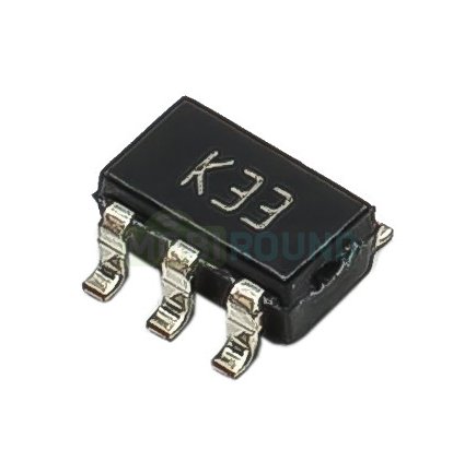 Стабилизатор напряжения STM 3.3 В/0.2 А (LDK120M33R (SOT-23-5L)/K33)