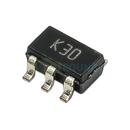 Стабилизатор напряжения STM 3.3 В/0.2 А (LDK120M30R (SOT-23-5L)/K30)