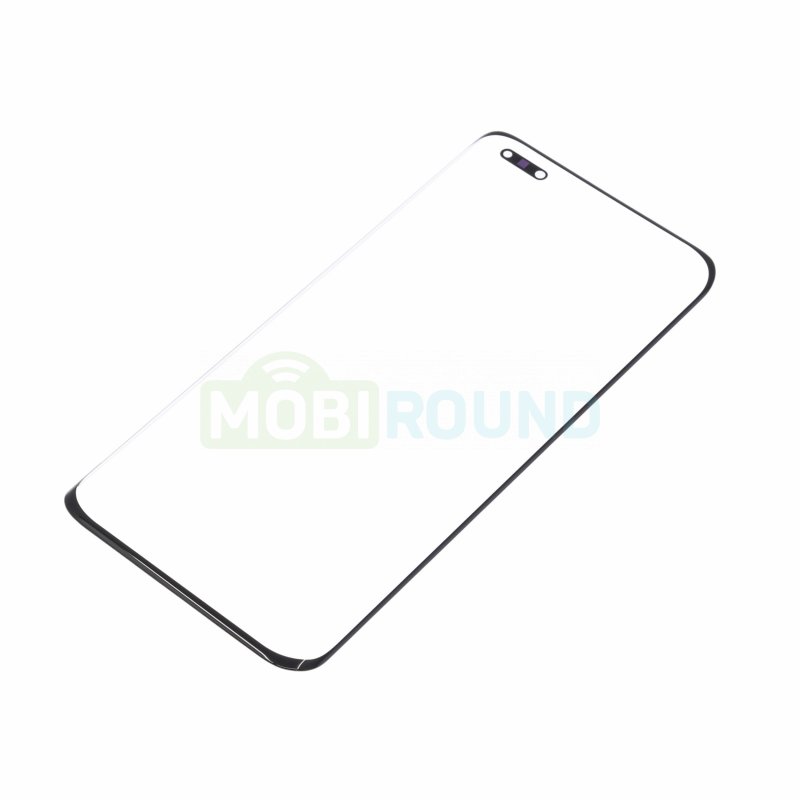 Стекло модуля + OCA для Honor Magic4 Pro 5G, черный, AAA