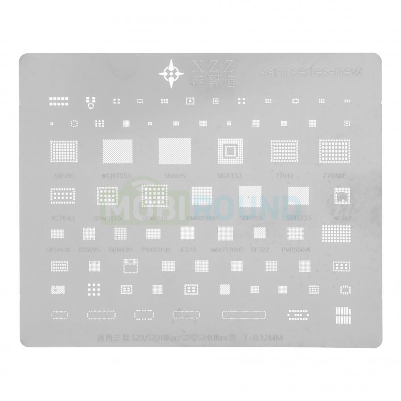 Трафарет BGA XZZ Exynos 2400