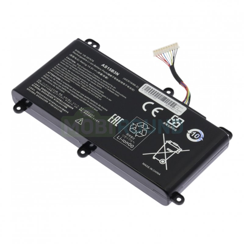 Аккумулятор для ноутбука Acer GX21-71 (AS15B3N) 14.8 В, 4400 мАч