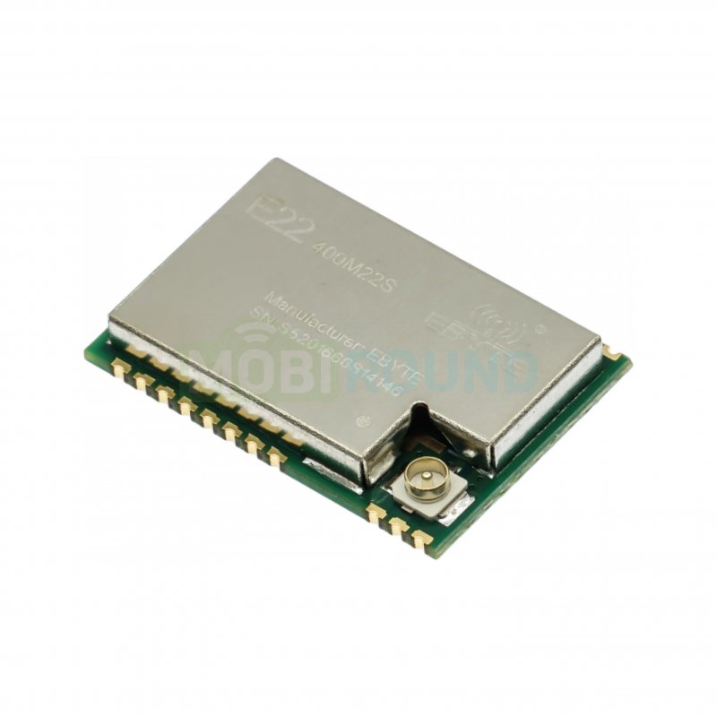 Модуль Hi-Link EBYTE SX1268 цифрового трансивера LoRa с SPI интерфейсом F-410-493 МГц U-3.3 В 22 dBm IPEX-J (160 мВт) (E22-400M22S)