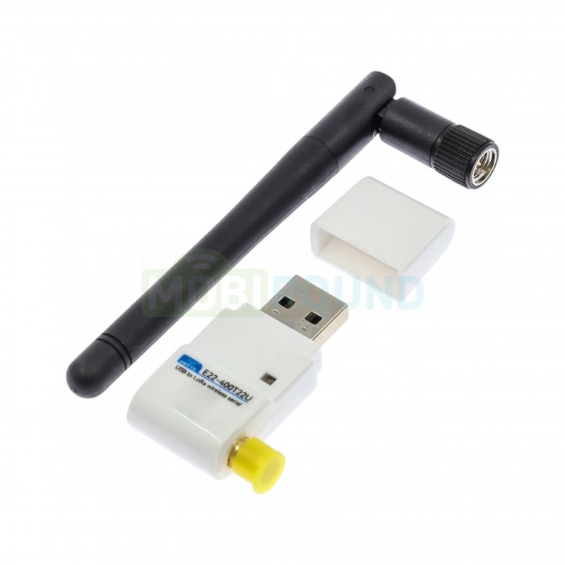 Модуль Hi-Link EBYTE цифрового трансивера LoRa с USB интерфейсом F-410-493 МГц U-5 В 22 dBm SMA-K (160 мВт) (E22-400T22U)