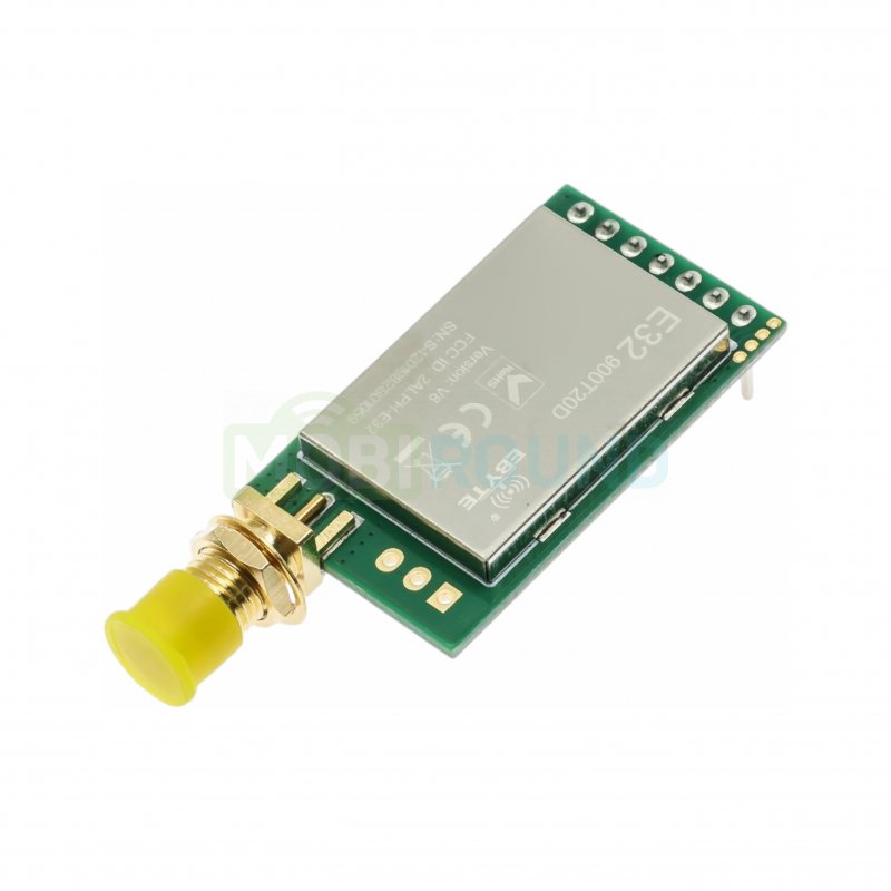Модуль Hi-Link EBYTE цифрового трансивера LoRa с UART интерфейсом F-862-931 МГц U-5 В 20 dBm SMA-K (100 мВт) (E32-900T20D)