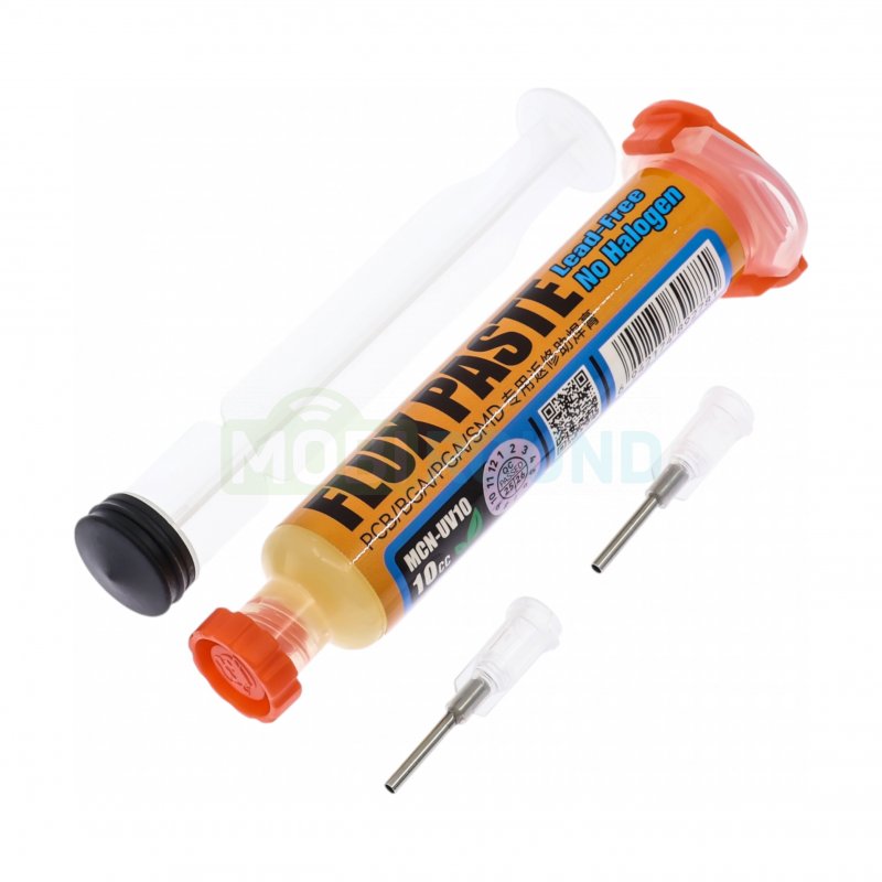 Флюс Mechanic RMA-UV10 (10 мл) (среднеактивный / безотмывочный)