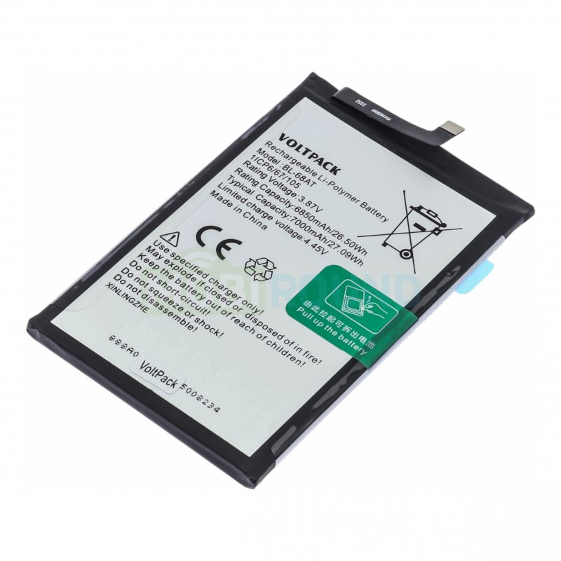 Аккумулятор VoltPack для Tecno Pova 3 / Pova 2 (BL-68AT) 7000 мАч